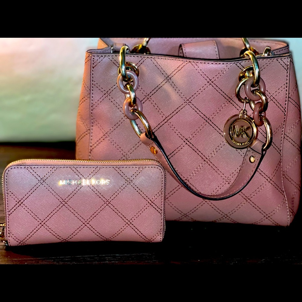 Michael kors crossbody and handbag